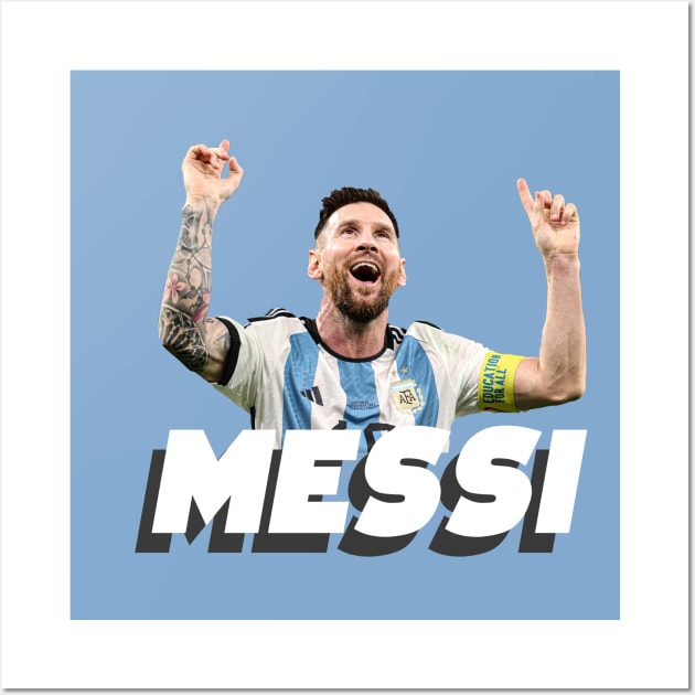 Messi 10 Wall Art by nurkaymazdesing